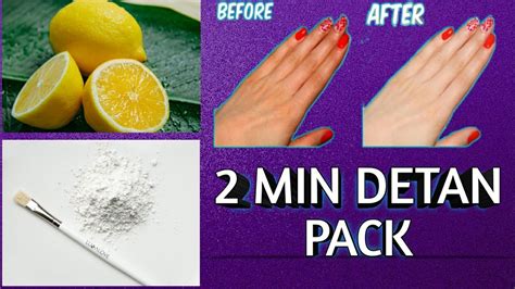 how to prepare detan pack at home